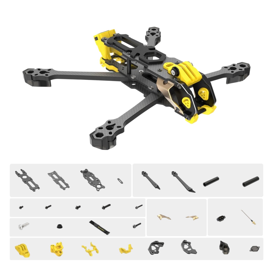 Drone Kit Fpv - Kit de quadro Mario 5, versão