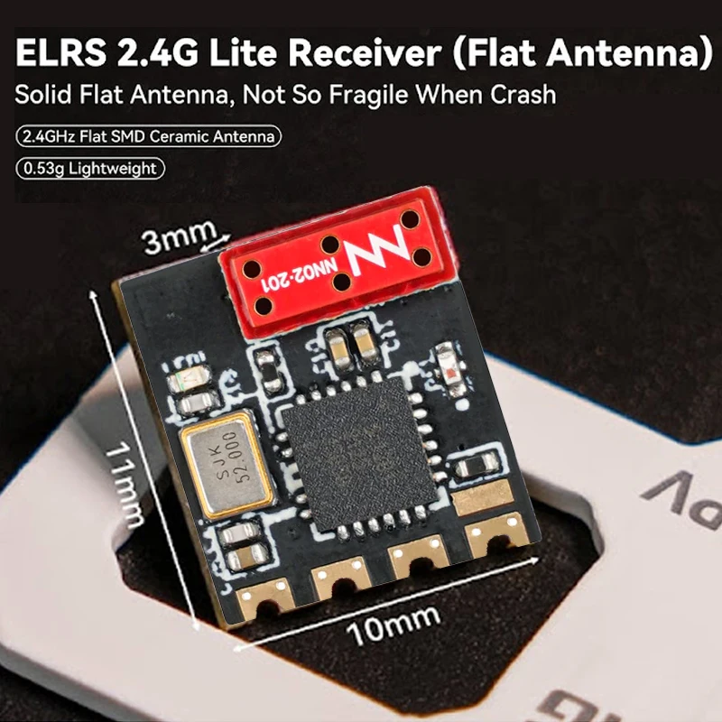 Receptor BT ELRS Lite-2.4 1P E - Drone Kit Octocopter avaliação e preço